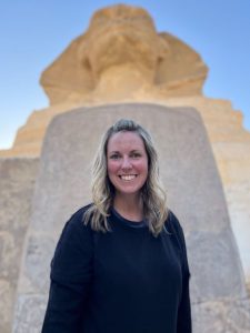 Amanda Hoover in Egypt