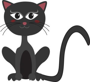 Halloween Cartoon Cat