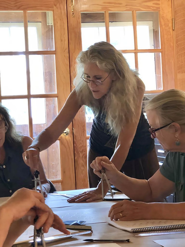 Cynthia Marsh Teaching Drawing