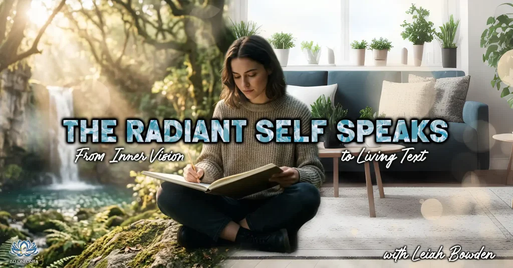 The Radiant Self Speaks - From Inner Vision to Living Text with Leiah Bowden