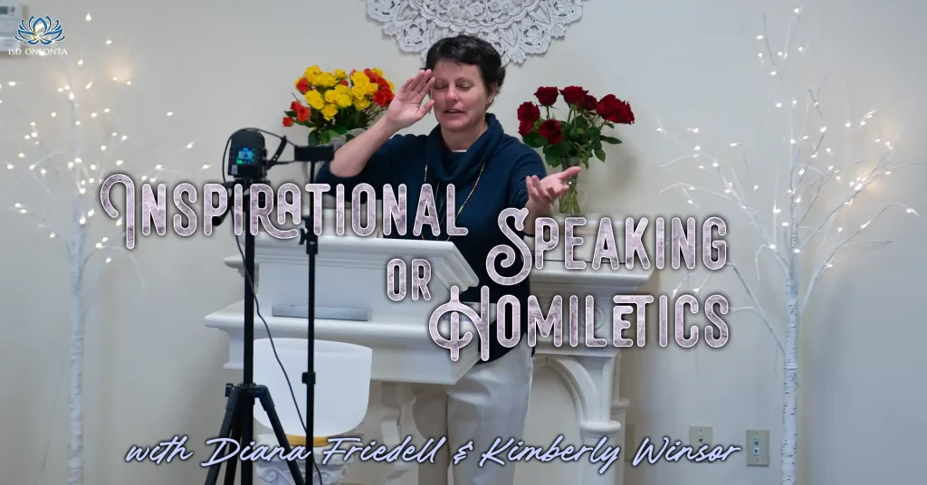 Inspirational Speaking or Homiletics, with Diana Friedell and Kimberly Winsor